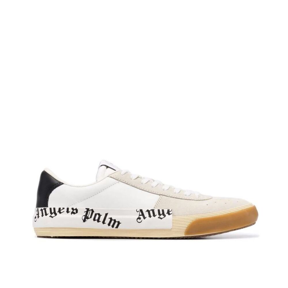 Palm Angels Leather Logo Sneakers Men